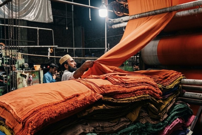 Fabric dyeing